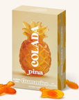 Pina Colada Gummies, Chewy Candies, Alcohol-Free