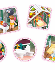 Winter Resort Cabin Building Brick Kit (439 pcs)