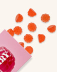 Berry Daiquiri Gummies, Chewy Candies, Alcohol-Free