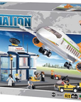Aviation International Airport Building Brick Kit (678 Pcs)