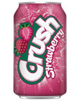 Crush Strawberry Soda, 12 fl oz can