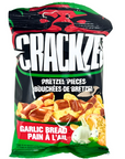 Crackzel Garlic Bread Pretzel Pieces - 85g