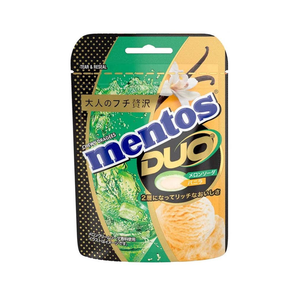 Mentos Duo Melon Soda & Vanilla Ice Cream 45g (Japan) – Dale's