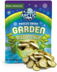 Freeze Dried Dill Pickle Jumbo Chips (Salty): Small