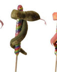 6" (41cm) Lollyplush Snake Asst w/14" Lollipop