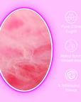 Handmade Fruit Punch Cotton Candy