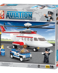 Aviation Personal Helicopter Building Brick Kit (259 Pcs)
