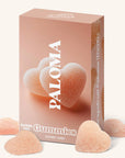 Paloma Heart Gummies, Chewy Candies, Alcohol-Free