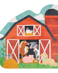 Shaped Jigsaw Puzzle: Farm
