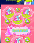 Bubblegum Scratch-N Sniff Sticker