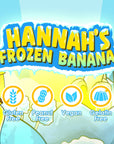 Hannah's Frozen Banana (55 Pc) Banana Sugar Free Gum