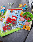 Farm Threading & Lacing Game