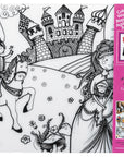 Table Top Colouring Mat, Princess