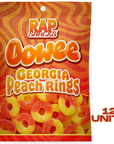Rap Snacks Oowee Georgia Peach Rings (5.3 oz)