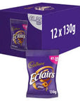 Cadbury Eclairs Chocolate Bag UK, 130g