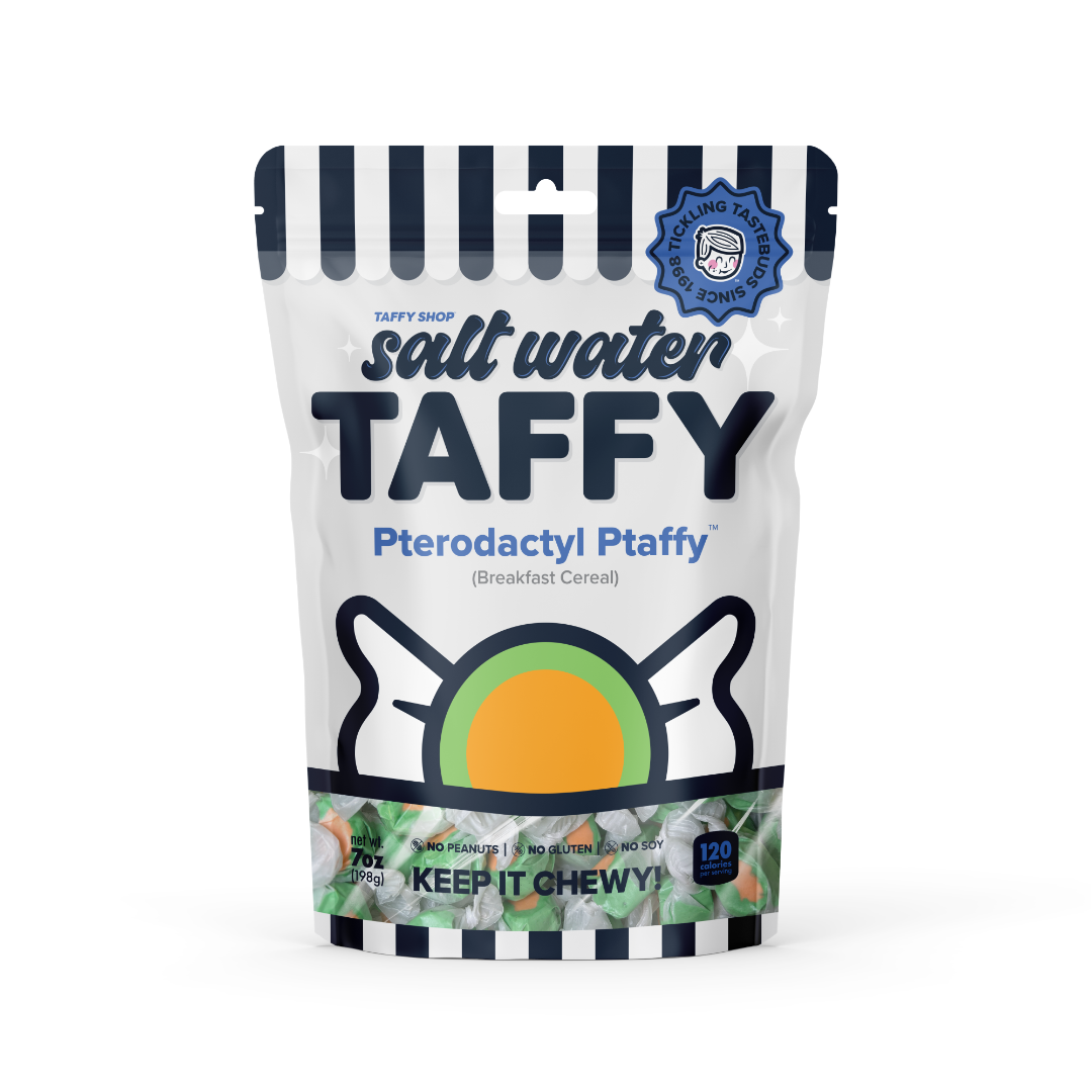 Pterodactyl Ptaffy™ Taffy (Breakfast Cereal): Personal (7oz)