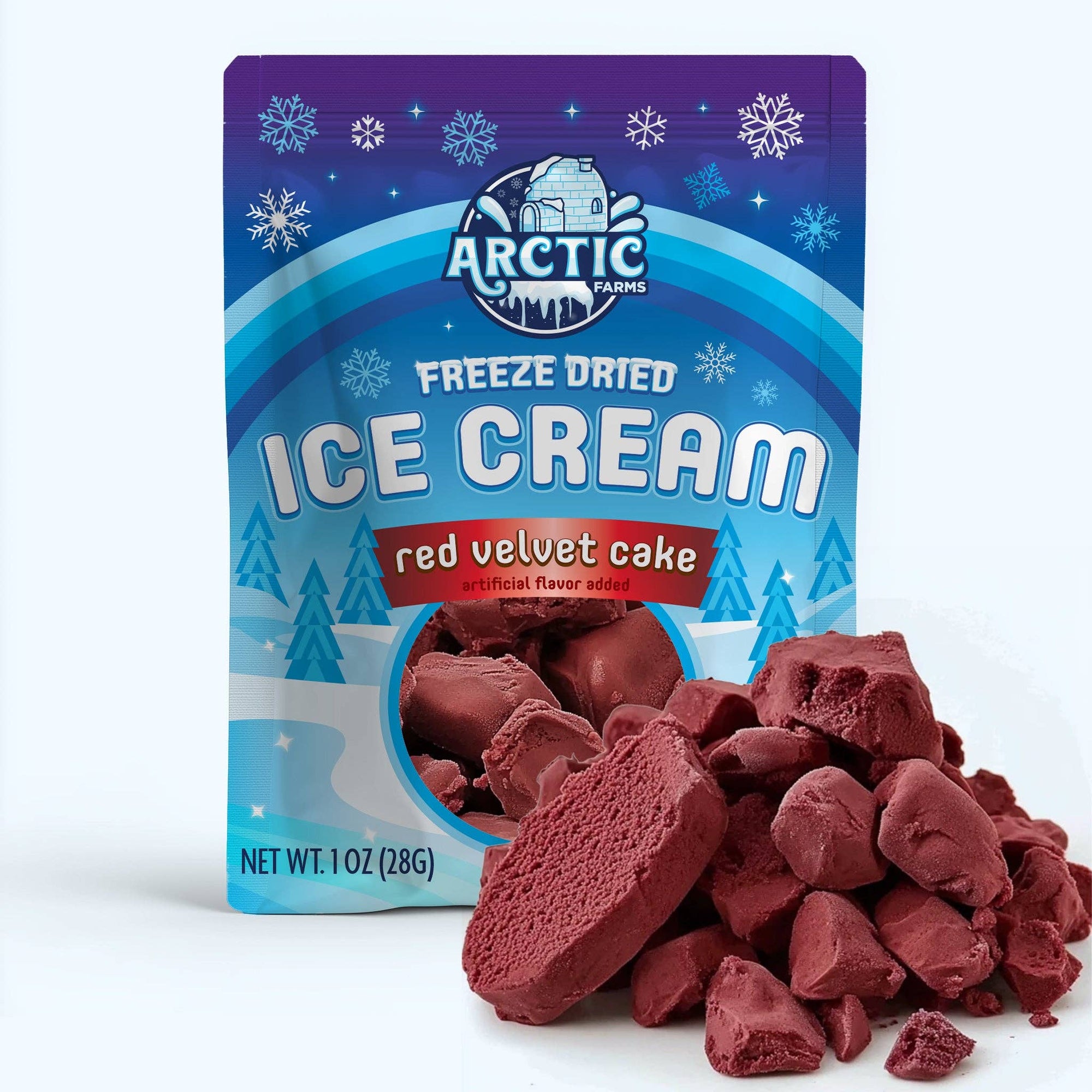 Freeze Dried Ice Cream That Does Not Melt (Bits) (1oz): Cotton Candy (Mix)