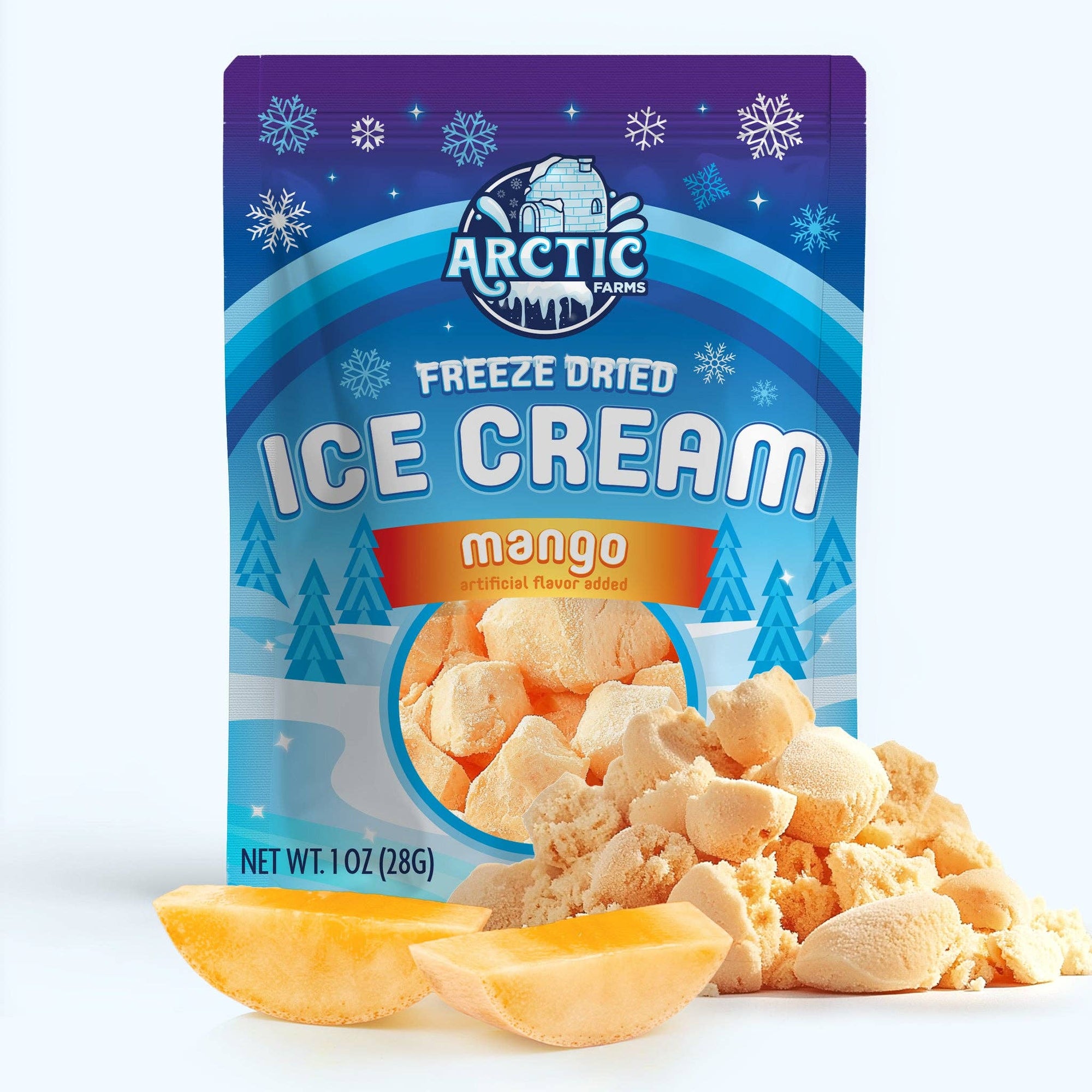 Freeze Dried Ice Cream That Does Not Melt (Bits) (1oz): Cotton Candy (Mix)