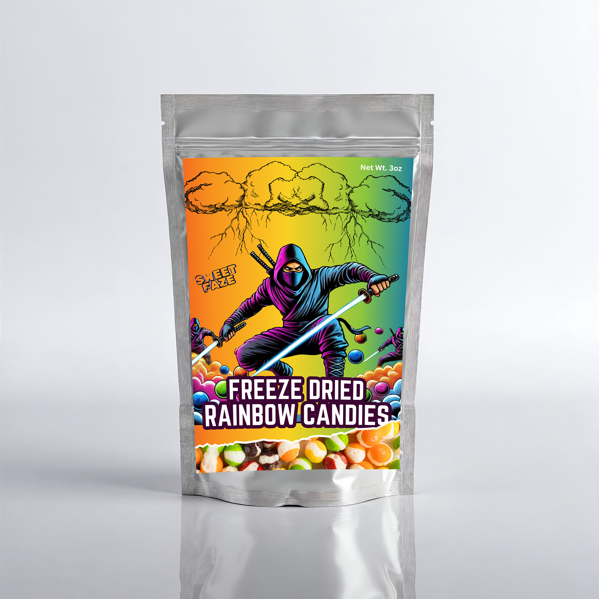Freeze Dried Rainbow Candies