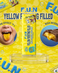 Spongebob Yellow Frosting Filled Milk Chocolate Bars