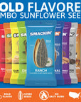 SMACKIN' LEMON PEPPER Sunflower Seeds (4 oz)