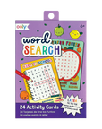 Word Search Activity Cards