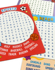 Word Search Activity Cards
