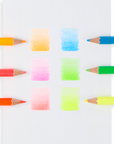 jumbo brights neon colored pencils - set of 6