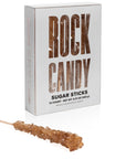 Amber Rock Candy Sugar Sticks - Root Beer Flavor [12 Count]