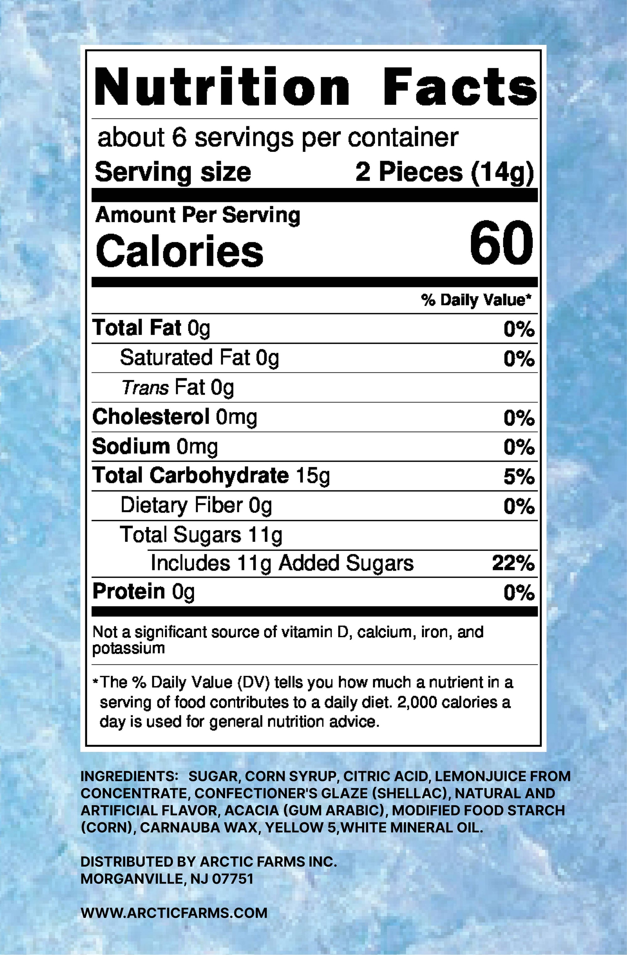 Lemon Puffs On-the-Go Crunchy Freeze-Dried Halloween Candy: Regular / 1.5oz