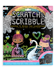 princess garden scratch and scribble scratch art kit