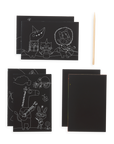safari party scratch and scribble mini scratch art kit