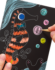 friendly fish scratch and scribble mini scratch art kit