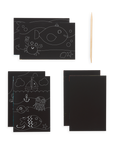 friendly fish scratch and scribble mini scratch art kit