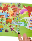 set the scene transfer stickers magic - magical forest