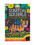 jungle fun scratch and scribble mini scratch art kit