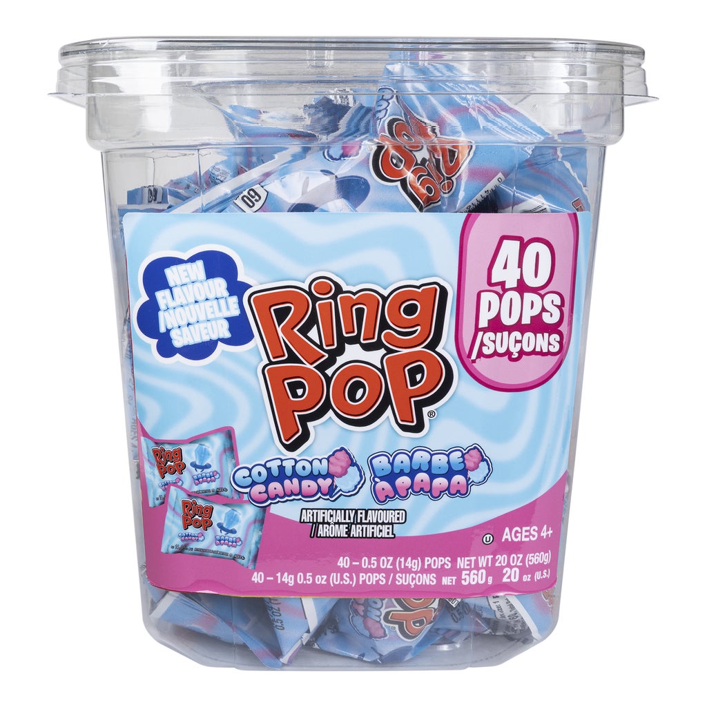 Ring Pop Cotton Candy 14 g [1 Pop]