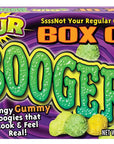 Box of Sour Boogers, Gross Gummy Candy, 3.25oz