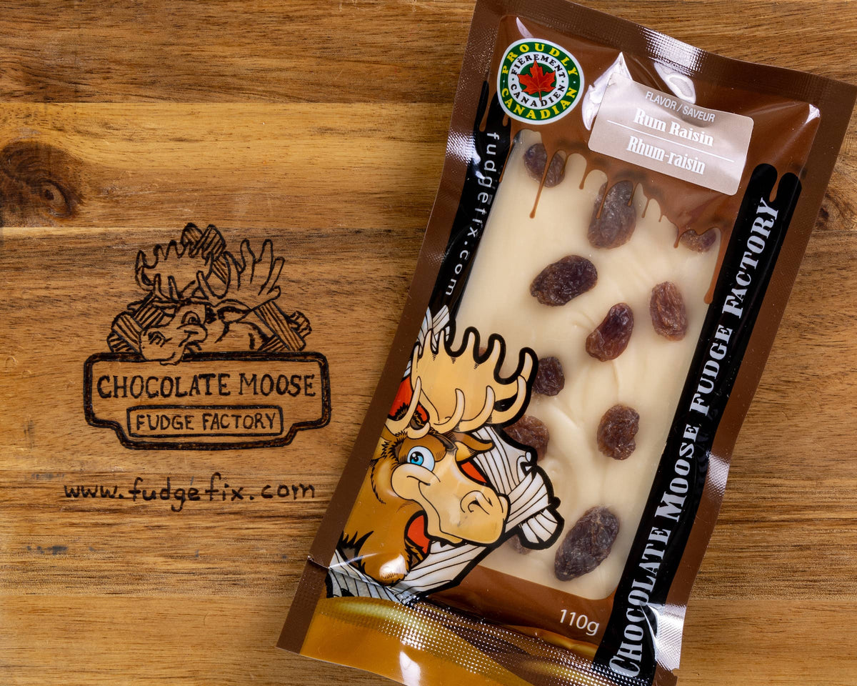 Fudge - Rum Raisin 110g
