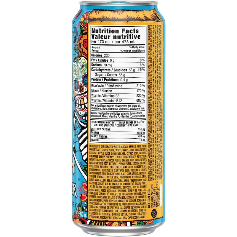 Monster Energy Punch Mango Loco 473 ml [1 Can]
