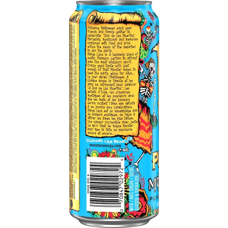 Monster Energy Punch Mango Loco 473 ml [1 Can]