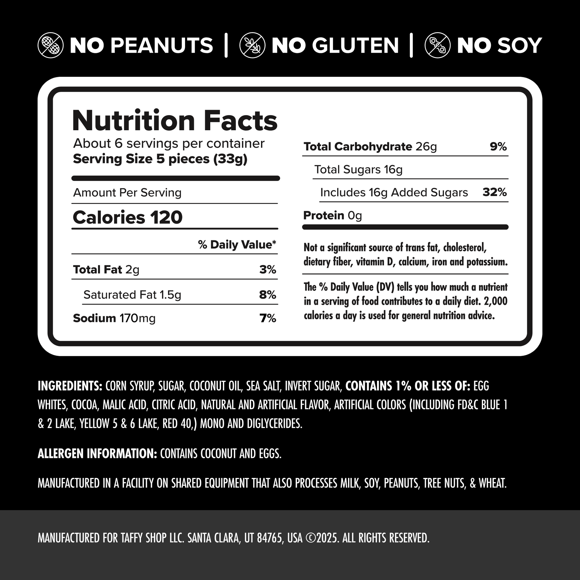 Fluff Stuff™ Taffy (Cotton Candy) 7oz