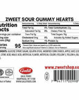 Sour Gummy Hearts | Zweet | 10 oz