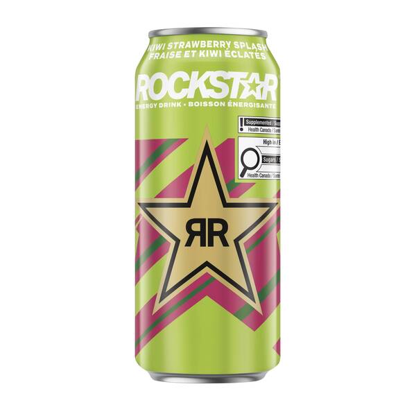 Rockstar Punched Kiwi Strawberry Splash 473ml Can