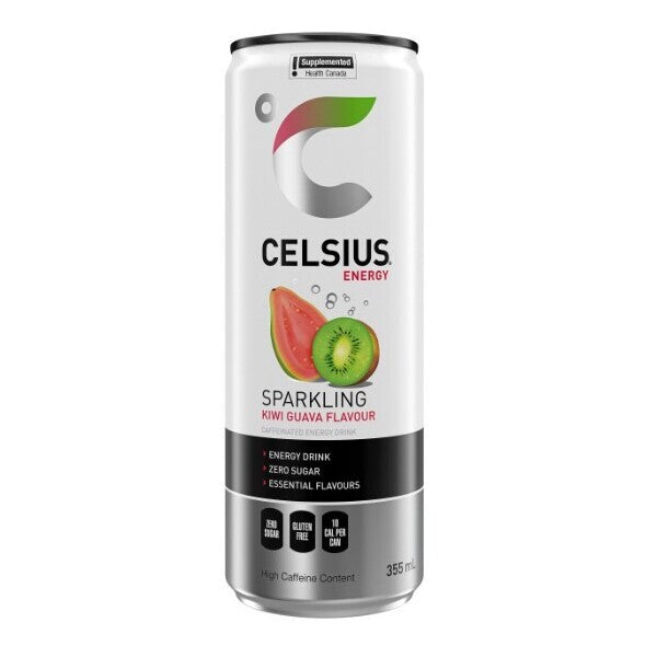 Celsius Energy Drink Kiwi Guava Can 355 mL