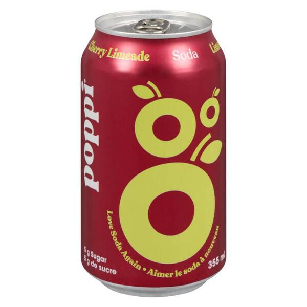 poppi Cherry Limeade 355mL Can