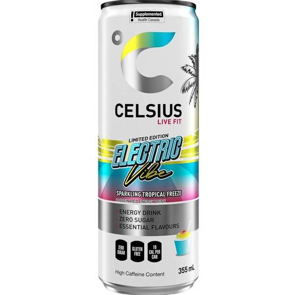 Celsius Energy Drink Electric Vibe Can 355 mL