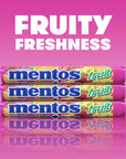 Mentos Chewy Fruit Candy Roll  37g [1 Roll]