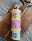 Cotton Candy Gift Set of 3 Mini Pints: Banana Mojo/Bubble Gum/Green Apple Flavor