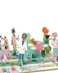 60PC GIANT FLOOR PUZZLE WITH POP OUT PIECES - HAPPY HOSPITALS